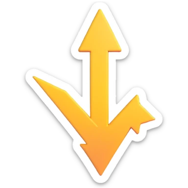 Add a prominent dollar sign to the stock buy signal emoji, keep the upward arrow and financial theme, no text, preserve 3D style, with no background. sticker