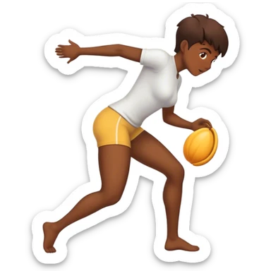 Shake that booty sticker