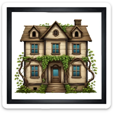 Abandoned House sticker