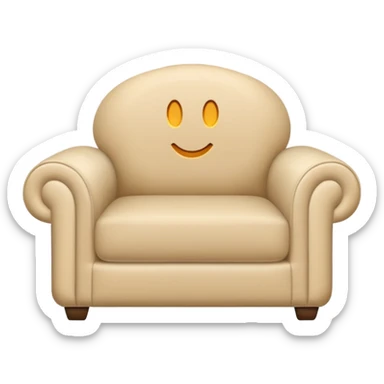 sofa chair sticker