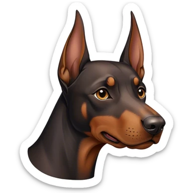 doberman sticker