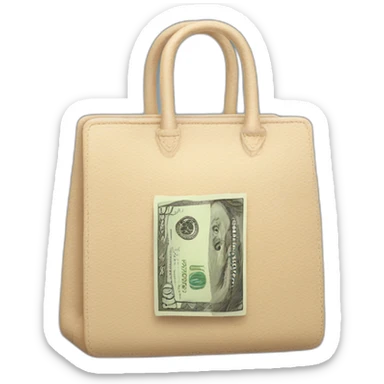 Bolso de dinero sticker