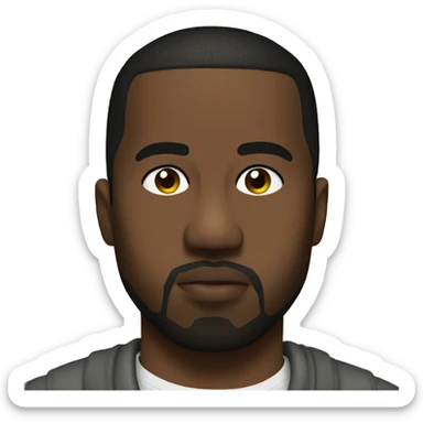 Kanye west sticker