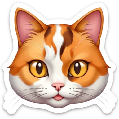 Mean girl cat sticker