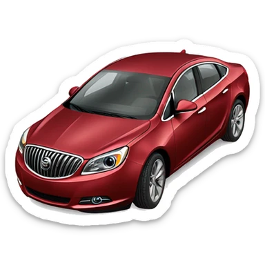 Red Buick verano sticker