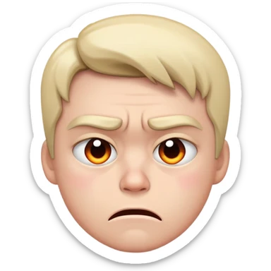 Heartbroken and sad but angry  sticker