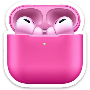 AirPods Max pink sticker