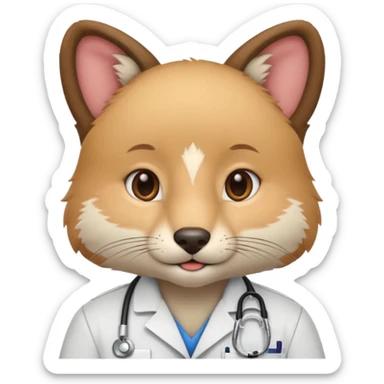 medic animals sticker