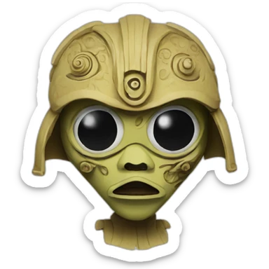 star wars wayang sticker