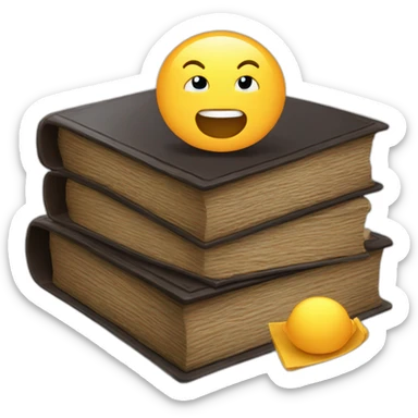 a pile of important scriptures sticker