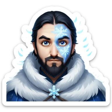 Frost Wizard sticker