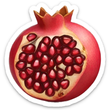 pomegranate  sticker