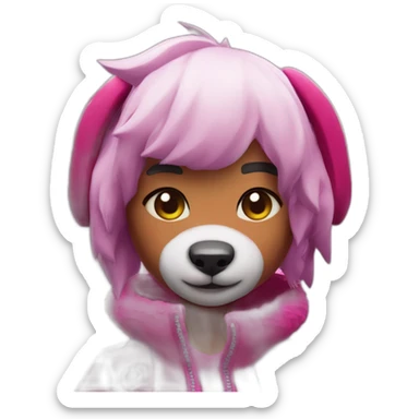 the fortnite skin Cuddle Team Leader sticker