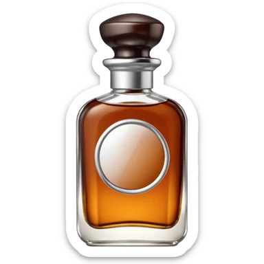 male perfume sticker