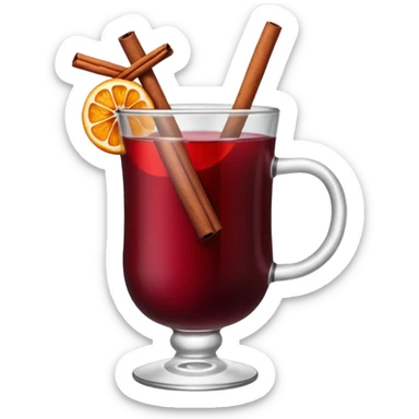 mulled wine emoji sticker