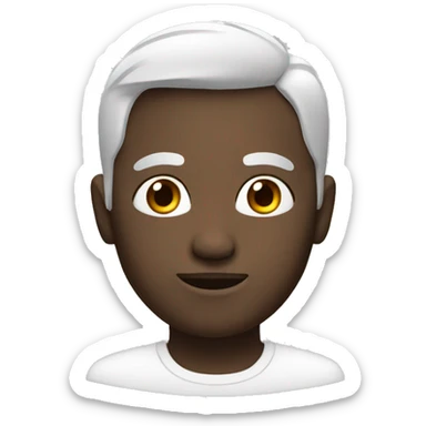 White aestethics sticker