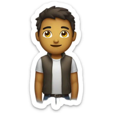 En las sombras una luz me ilumina sticker