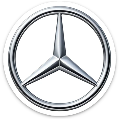 Логотип mercedes-benz sticker