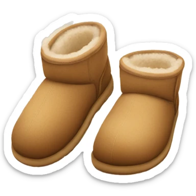ugg slippers sticker