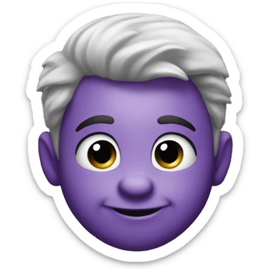 Jax purple bunny Digital circus sticker