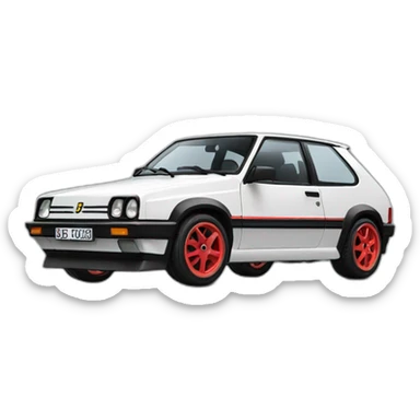 205 gti sticker
