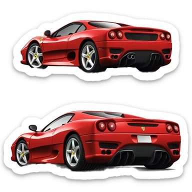 2003 Ferrari 360 Challenge Stradale sticker