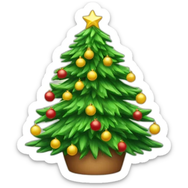 Sapin de Noël  sticker