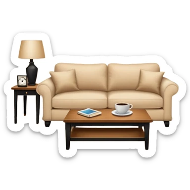 Living room sticker