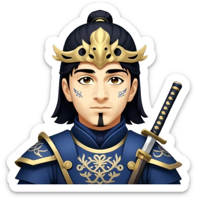 Samurai Strategist sticker