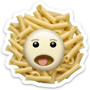 Alfredo chicken pasta sticker