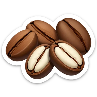 Espresso beans three sticker