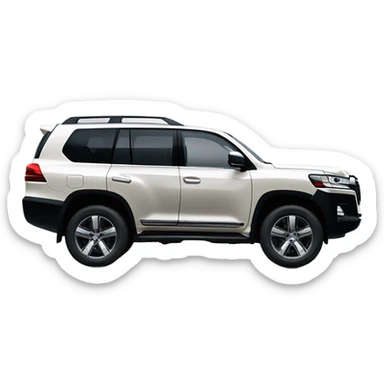 The new land cruiser 2024 whit sticker
