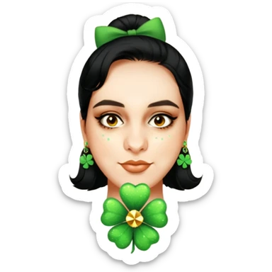 Clover Charm sticker