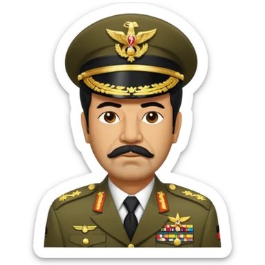 Saddam husain sticker