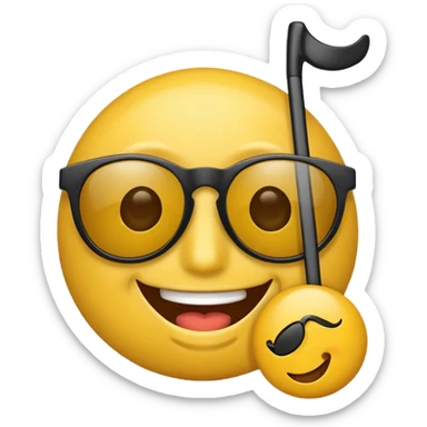 A FE!N emoji sticker