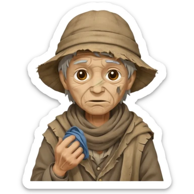 beggar sticker
