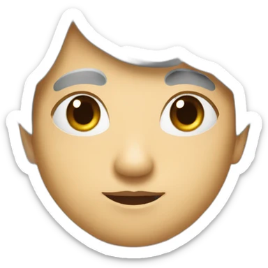 Un chinois au yeux bridé sticker