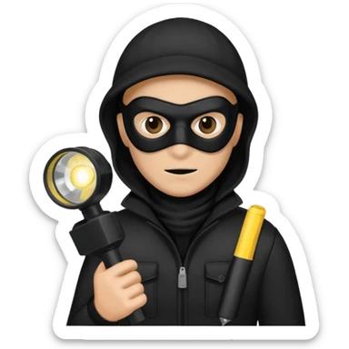 Burglar sticker