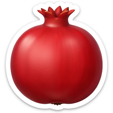 Pomegranate emoji sticker