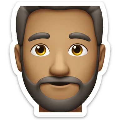 text that just says: Ploofy No Beard  sticker