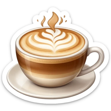 ￼ Cappuccino sticker