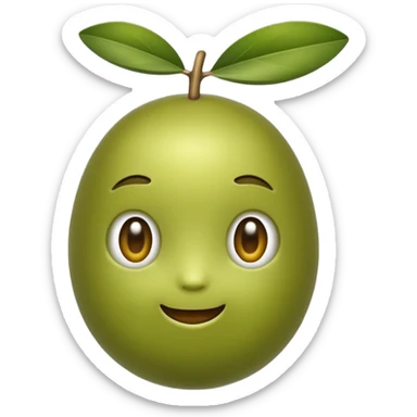 cute olive sticker