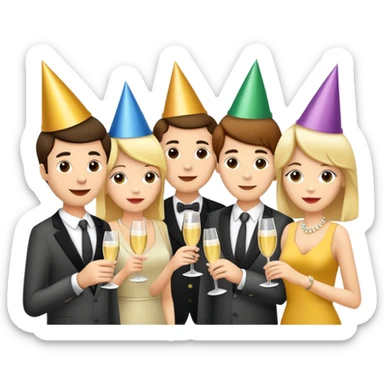 Community festival celebration sticker