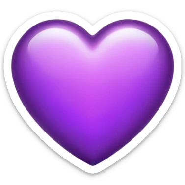 Purple heart  sticker