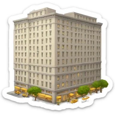 Hotel New York sticker