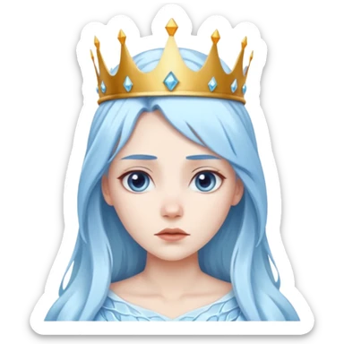ice queen sticker