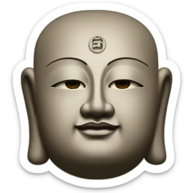 buddah swastika sticker