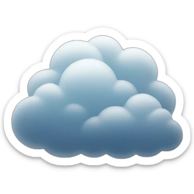 number 379 in cloudy style sticker