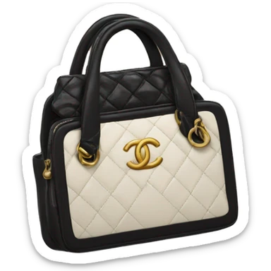 Chanel purse sticker