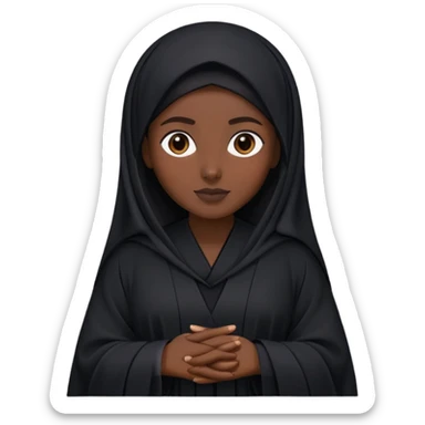 Slayy in abaya sticker